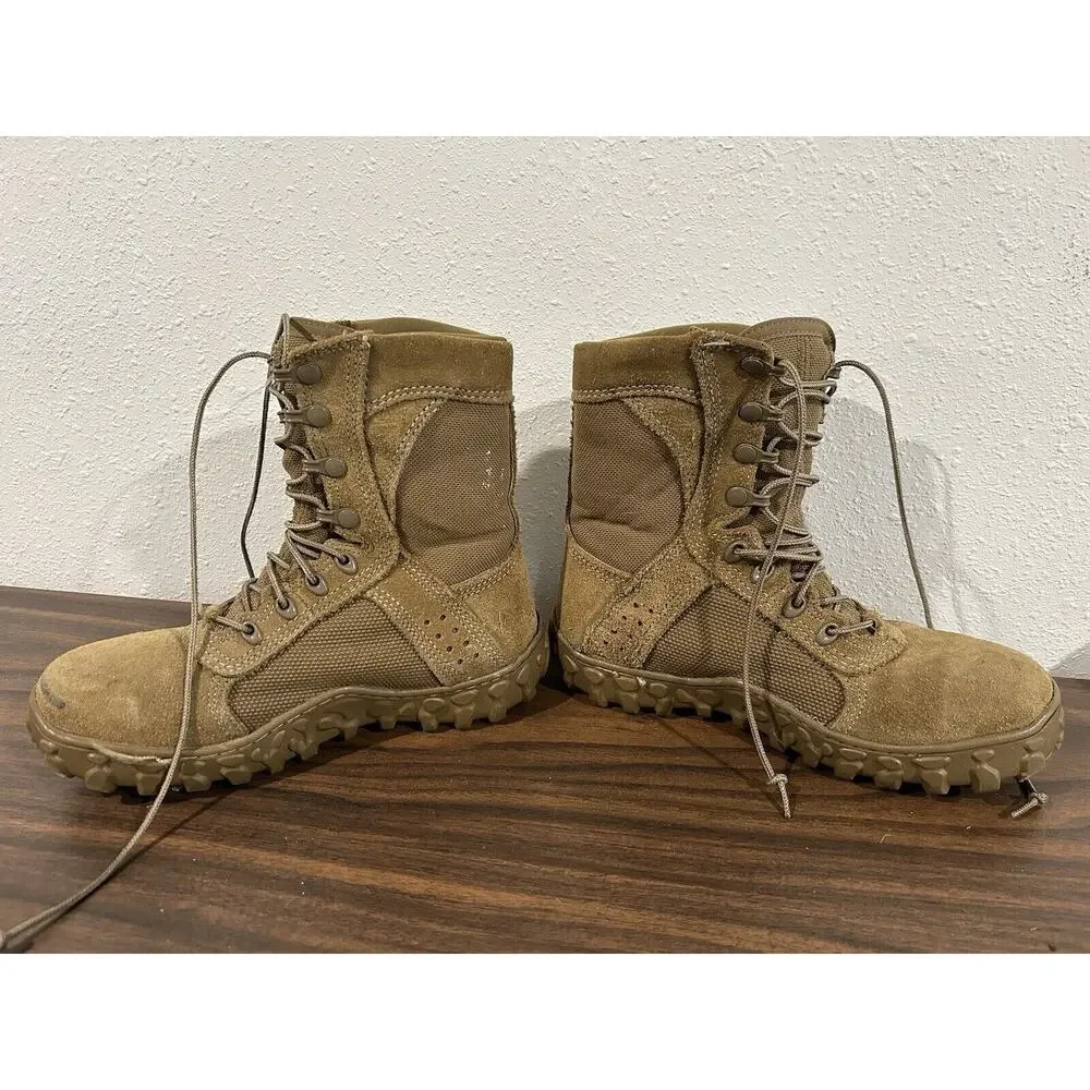 Rocky S2V Steel Toe Tactical Military Boots Coyote Brown Mens Size 5 6104 Combat